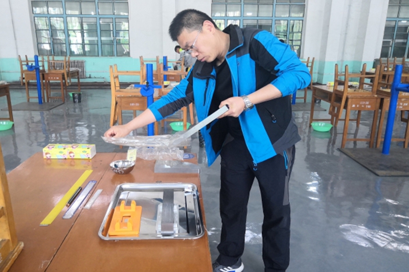 瑞祥模具試塊為第十四屆全國工程建設(shè)無損檢測大賽指定用試塊